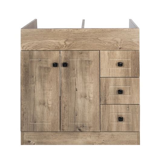 Mueble Vanitorio Wood Super Muebles SMB80PHW 80x47x80cm (Sin Cubierta)