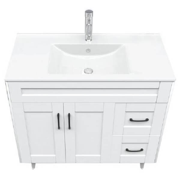 Kit Mueble + Vanitorio Super Muebles SM100SKBP (100x47x80cm)