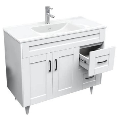 Kit Mueble + Vanitorio Super Muebles SM100SKBP (100x47x80cm)
