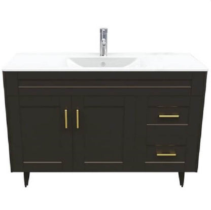 Kit Mueble + Vanitorio Super Muebles SM120SK Café P (120x47x80cm)