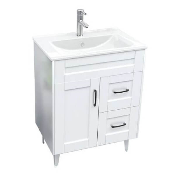 Kit Mueble + Vanitorio Super Muebles SM70SKBP (70x47x80cm)