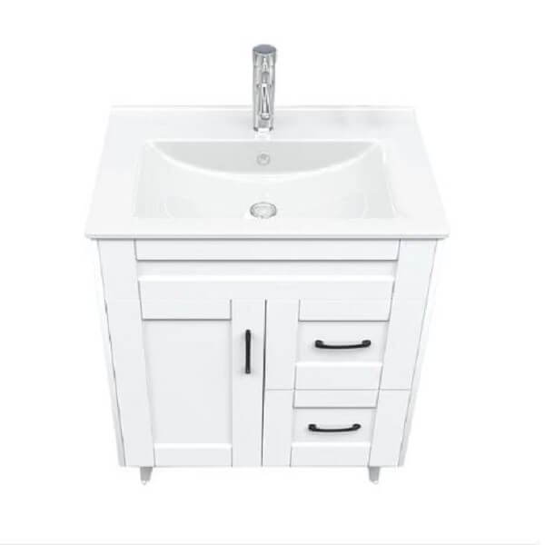 Kit Mueble + Vanitorio Super Muebles SM70SKBP (70x47x80cm)